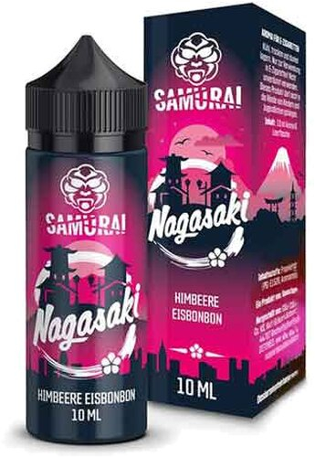 Samurai Nagasaki Himbeere Eisbonbon Aroma 10ml Samurai Nagasaki Himbeere Eisbonbon Aroma 10ml