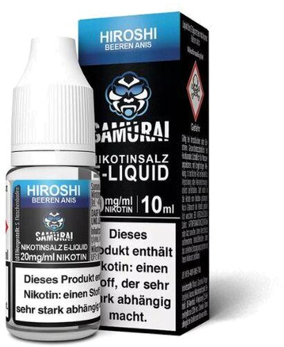 Samurai Nikotinsalz Liquid Hiroshi Beeren Anis 20mg