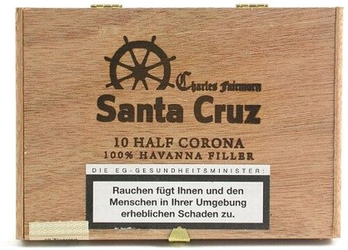 Santa Cruz Half Corona Zigarillos 10 Stück Santa Cruz Half Corona Zigarillos 10 Stück