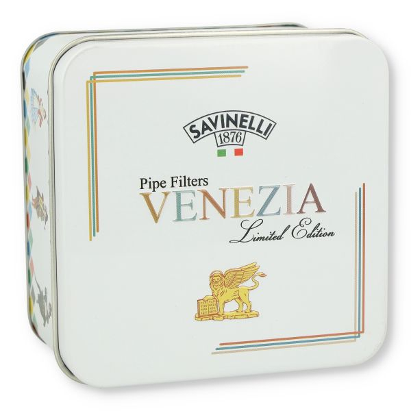 Savinelli Charcoal 9mm Venezia Pfeifenfilter 100 Stk.