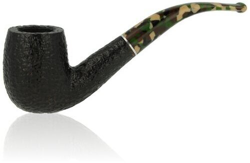 Savinelli Pfeife Camouflage Rustic 606, schwarz