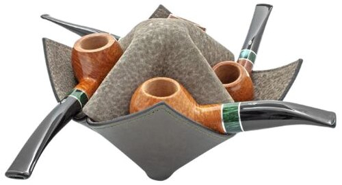 Savinelli Pfeifenständer Origami M674 Green Brown Savinelli Pfeifenständer Origami M674 Green Brown