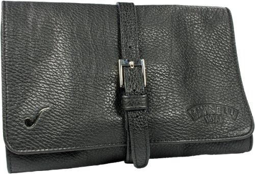 Savinelli Pfeifentasche Schwarz Leder 4er Savinelli Pfeifentasche Schwarz Leder 4er