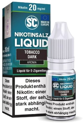 SC Nikotinsalz Liquid Tobacco Dark 20mg