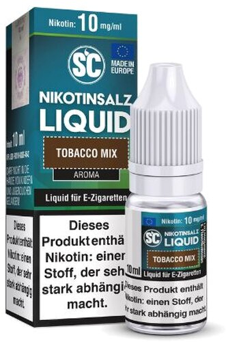 SC Nikotinsalz Liquid Tobacco Mix 10mg