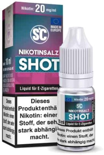 SC Nikotinsalz Shot 20mg 10ml SC Nikotinsalz Shot 20mg 10ml