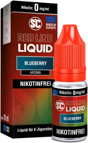 SC Red Line Liquid Blueberry 0mg