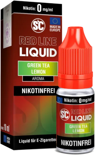 SC Red Line Liquid Green Tea Lemon 0mg