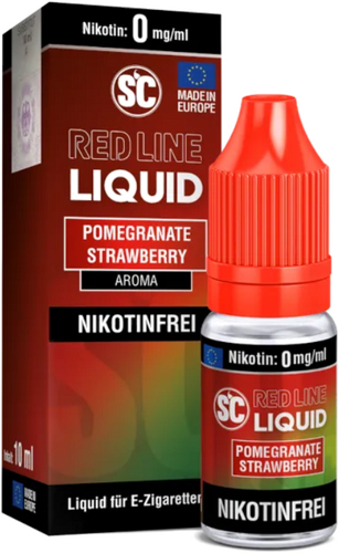 SC Red Line Liquid Pomegranate Strawberry 0mg