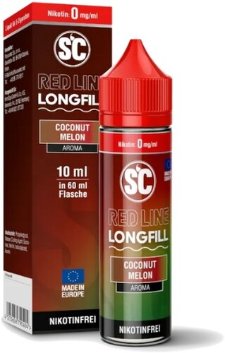 SC Red Line Longfill Coconut Melon Aroma 10ml SC Red Line Longfill Coconut Melon Aroma 10ml