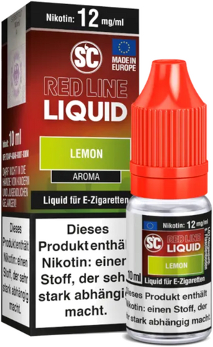 SC Red Line Nikotin Liquid Lemon 12mg