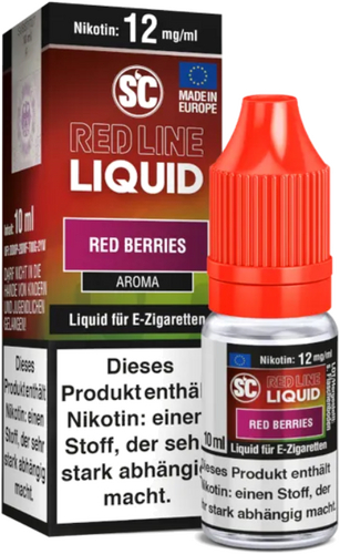 SC Red Line Nikotin Liquid Red Berries 12mg