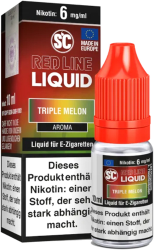 SC Red Line Nikotin Liquid Triple Melon 6mg