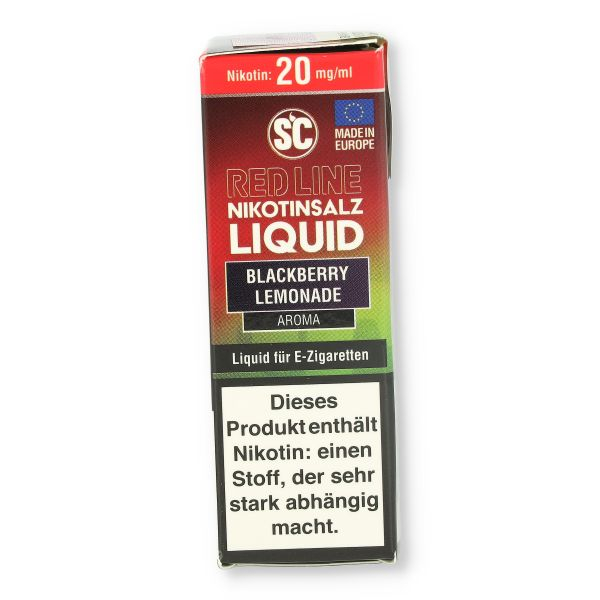 SC Red Line Nikotinsalz Liquid Blackberry Lemonade 20mg