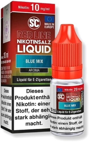 SC Red Line Nikotinsalz Liquid Blue Mix 10mg