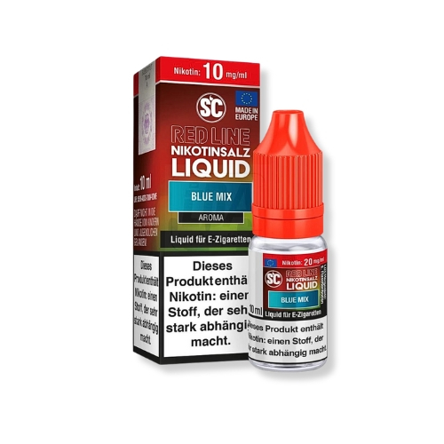 SC Red Line Nikotinsalz Liquid Blue Mix 10mg SC Red Line Nikotinsalz Liquid Blue Mix 10mg