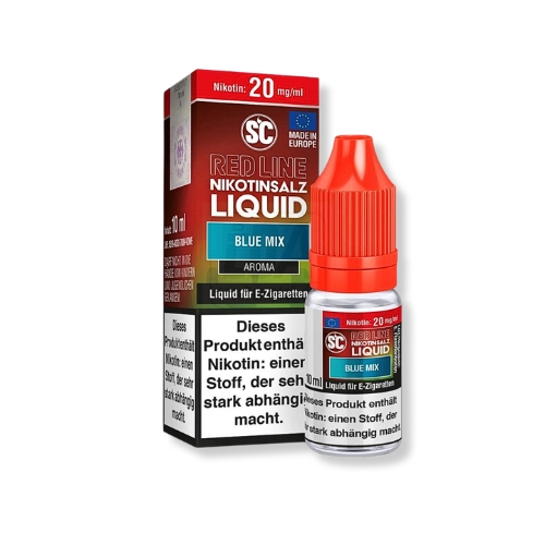 SC Red Line Nikotinsalz Liquid Blue Mix 20mg SC Red Line Nikotinsalz Liquid Blue Mix 20mg