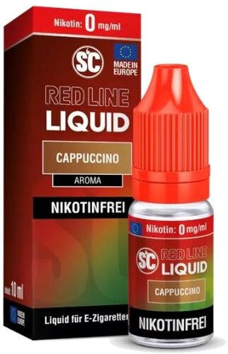 SC Red Line Nikotinsalz Liquid Cappuccino 0mg SC Red Line Nikotinsalz Liquid Cappuccino 0mg