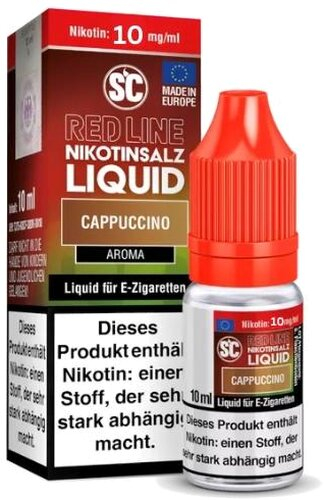 SC Red Line Nikotinsalz Liquid Cappuccino 10mg