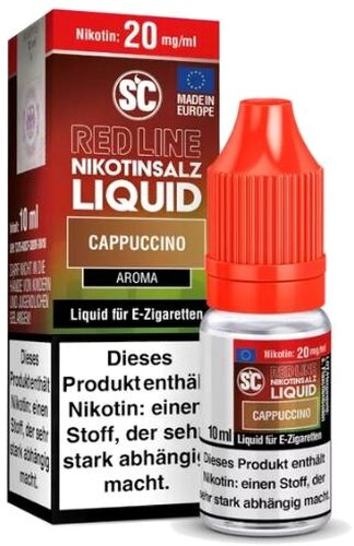 SC Red Line Nikotinsalz Liquid Cappuccino 20mg