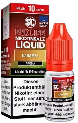 SC Red Line Nikotinsalz Liquid Caramel 10mg