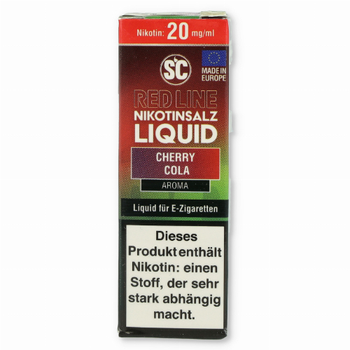 SC Red Line Nikotinsalz Liquid Cherry Cola 20mg SC Red Line Nikotinsalz Liquid Cherry Cola 20mg