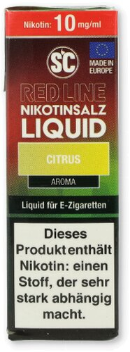 SC Red Line Nikotinsalz Liquid Citrus 10mg