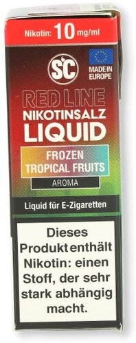 SC Red Line Nikotinsalz Liquid Frozen Tropical Fruits 10mg