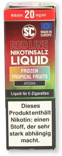 SC Red Line Nikotinsalz Liquid Frozen Tropical Fruits 20mg