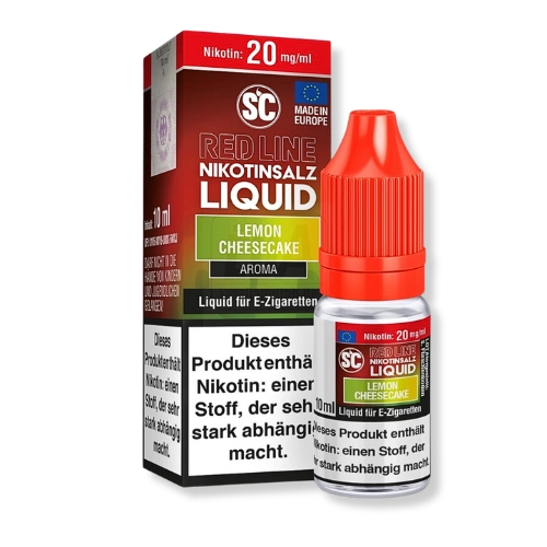 SC Red Line Nikotinsalz Liquid Lemon Cheesecake 20mg SC Red Line Nikotinsalz Liquid Lemon Cheesecake 20mg
