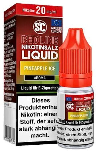 SC Red Line Nikotinsalz Liquid Pineapple Ice 20mg