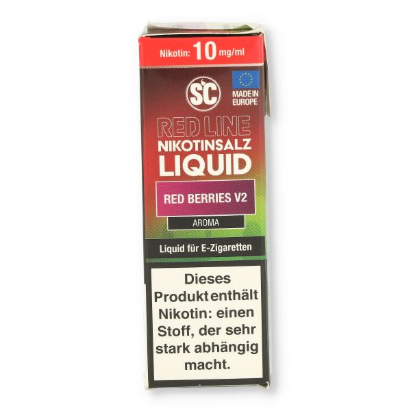 SC Red Line Nikotinsalz Liquid Red Berries 10mg