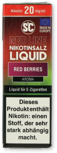 SC Red Line Nikotinsalz Liquid Red Berries 20mg