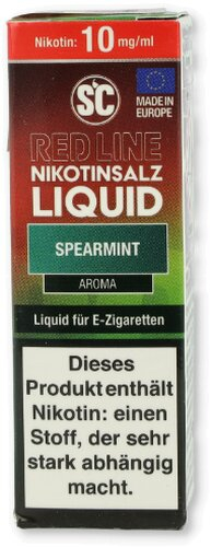 SC Red Line Nikotinsalz Liquid Spearmint 10mg