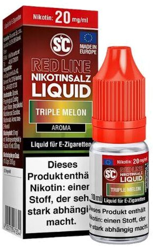 SC Red Line Nikotinsalz Liquid Triple Melon 20mg