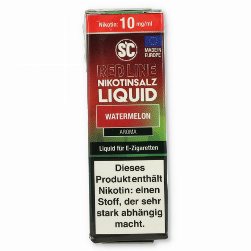SC Red Line Nikotinsalz Liquid Watermelon 10mg SC Red Line Nikotinsalz Liquid Watermelon 10mg