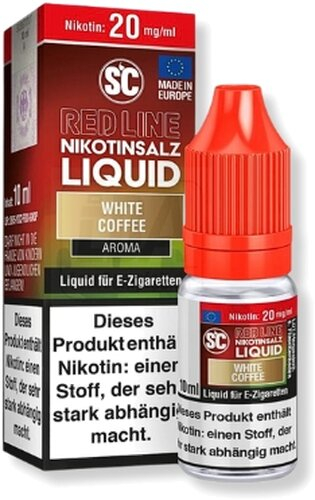 SC Red Line Nikotinsalz Liquid White Coffee 20mg