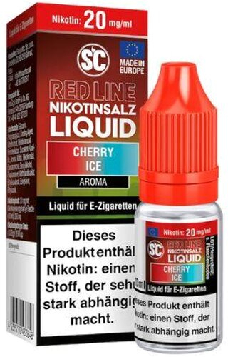 SC Red Line Nikotinsalzliquid Cherry Ice 20mg SC Red Line Nikotinsalzliquid Cherry Ice 20mg