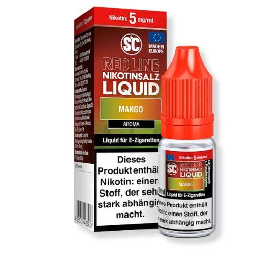 SC Red Line Nikotinsalzliquid Mango 5mg SC Red Line Nikotinsalzliquid Mango 5mg