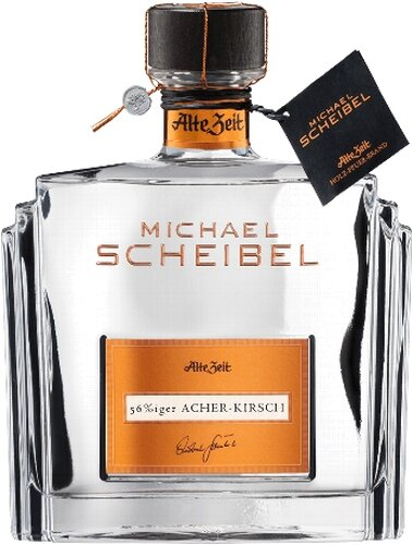 Scheibel Brand Alte Zeit Acher Kirsch 56% Vol. Holz Feuer Brand