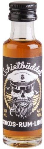 Schietbüddel Kokos Rum Likör 40% 20ml