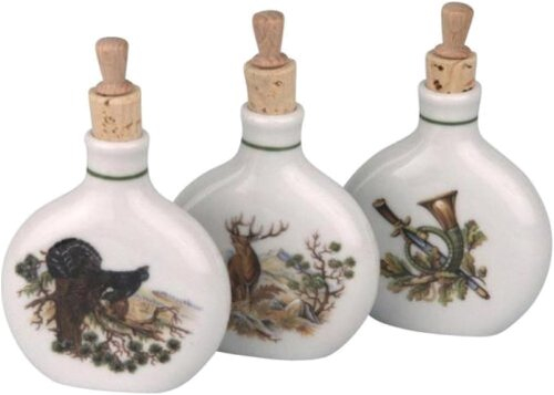 Schnupftabak-Flasche Jagdmotiv - Leer 1 Stück Schnupftabak-Flasche Jagdmotiv - Leer 1 Stück