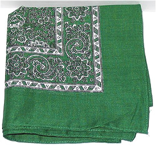 Schnupftuch 131 Türk.Grün