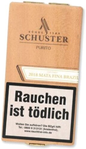 Schuster Purito 2018 Mata Fina Brazil Zigarillos 10 Stk.