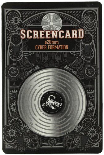 SCORPIO Screencard Edelstahlsiebe Cyberformation 6 Stk. 20mm