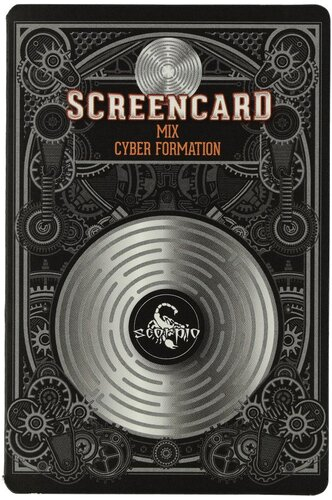 SCORPIO Screencard Edelstahlsiebe Cyberformation 8 Stk. Mix 16/18/20/22mm