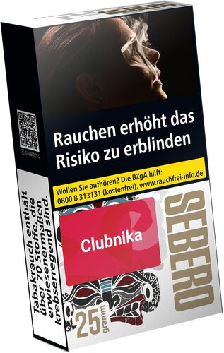 SEBERO Clubnika Wasserpfeifentabak 25g