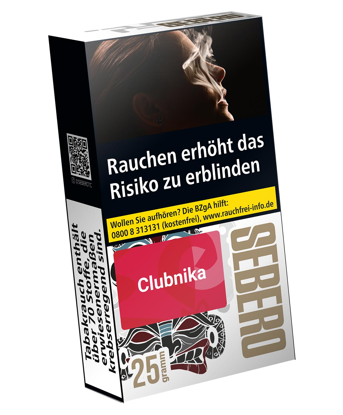 SEBERO Clubnika Wasserpfeifentabak 25g SEBERO Clubnika Wasserpfeifentabak 25g