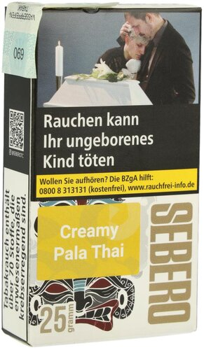 SEBERO Creamy Pala Thai Wasserpfeifentabak 25g SEBERO Creamy Pala Thai Wasserpfeifentabak 25g