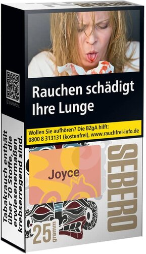 SEBERO Joyce Wasserpfeifentabak 25g